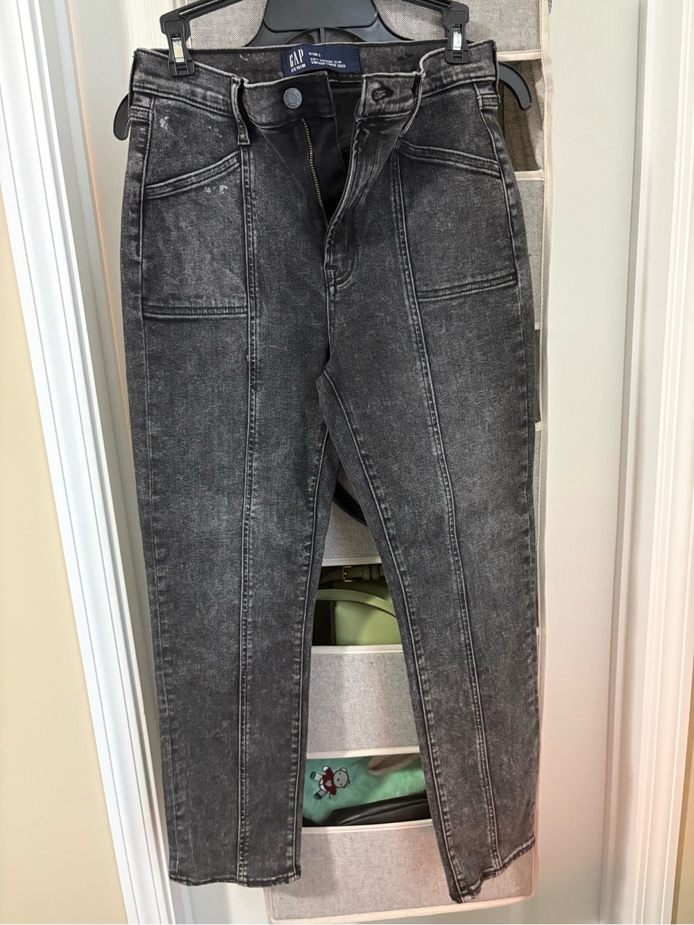 GAP Black Soft Vintage Slim Denim Jeans